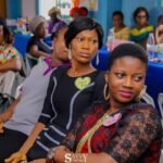 Parents attentively following the creremony